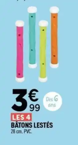 Centrakor Bâtons lestés offre