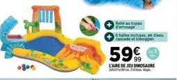 Centrakor L'aire de jeu dinosaure offre