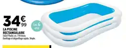 Centrakor La piscine rectangulairee. vinyle. offre