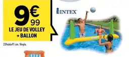 Centrakor INTEX Le jeu de volley + ballon offre