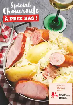 Bi1 Saucisse fumee a cuire metzger muller offre