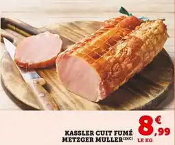 Bi1 Kassler cuit fumé metzger muller offre