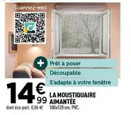 Centrakor La moustiquaire aimantée offre