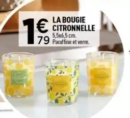 Centrakor La bougie citronnelle offre