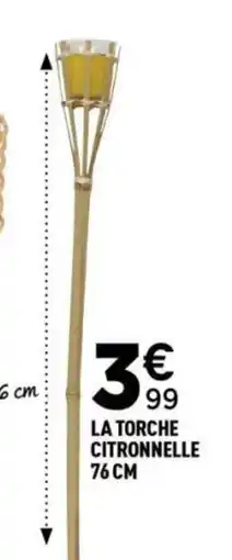 Centrakor La torche citronnelle offre