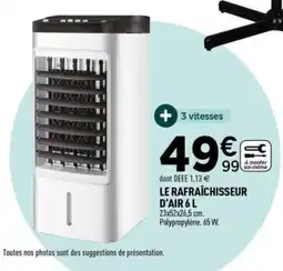 Centrakor Le rafraîchisseur d'air offre