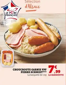 Bi1 Choucroute garnie vpf pierre schmidt offre