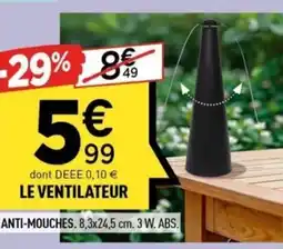 Centrakor Le ventilateur offre