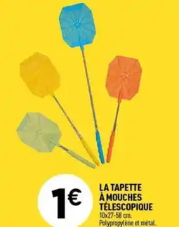 Centrakor La tapette à mouches télescopique offre