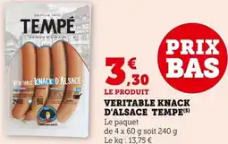 Bi1 Veritable knack d'alsace tempe offre