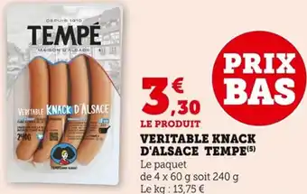 Bi1 Veritable knack d'alsace tempe offre