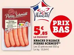 Bi1 Knacks d'alsace pierre schmidt offre