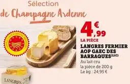 Bi1 Langres fermier aop gaec des barraques offre