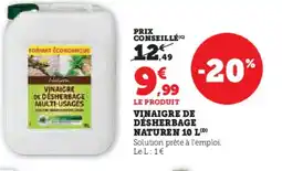 Hyper U Vinaigre de désherbage naturen offre