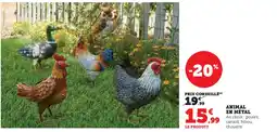 Hyper U Animal en métal offre