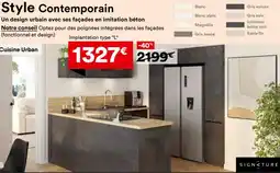 BUT Style contemporain implantation type "l" offre