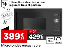 BUT Micro-ondes encastrable offre