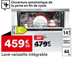 BUT Lave-vaisselle intégrable offre