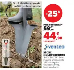 Hyper U Bêche multifonctions offre