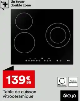 BUT Table de cuisson vitrocéramique offre