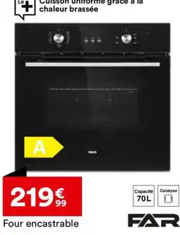 BUT Four encastrable 70 L offre