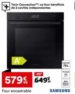 BUT Four encastrable 76 L offre