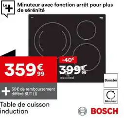 BUT Table de cuisson induction offre