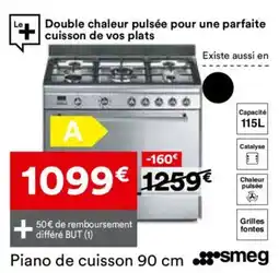 BUT Piano de cuisson 90 cm offre