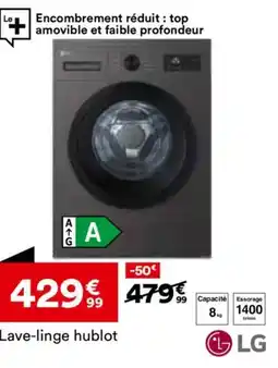 BUT Lave-linge hublot LG offre