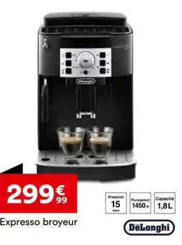 BUT Expresso broyeur DeLonghi offre