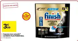 Carrefour Market Capsules lave-vaisselle ULTIMATE PLUS POWER BALL offre