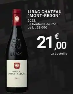 E.Leclerc LIRAC CHATEAU 'MONT-REDON' offre