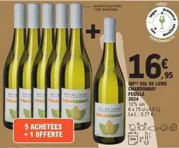 E.Leclerc IGP Val de Loire Chardonnay Feuille 2024 offre