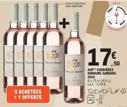 E.Leclerc AOP(*) CORBIÈRES DOMAINE SAMAREL 2024 offre