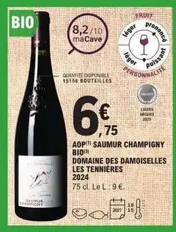 E.Leclerc AOP Saumur Champigny BIO offre