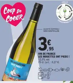 E.Leclerc LES MOUETTES ONT PIEDS ! offre