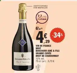 E.Leclerc Bouchard Aîné & Fils Grande Cuvée Brut de Chardonnay offre