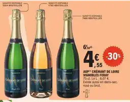E.Leclerc AOP Crémant de Loire Vignobles Feray offre