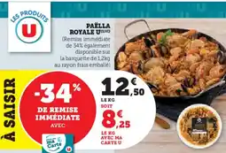 U Express Paëlla royale u offre