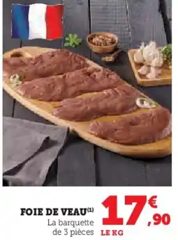 U Express Foie de veau offre