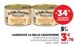 U Express Cassoulet la belle chaurienne offre