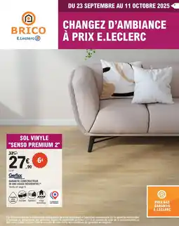 E.Leclerc Brico GERFLOR Sol vinyle senso premium 2 offre