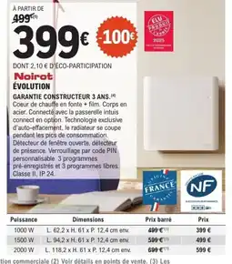E.Leclerc Brico NOIROT Évolution offre
