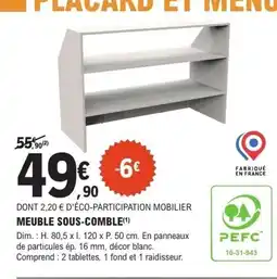 E.Leclerc Brico Meuble sous-comble offre