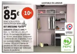 E.Leclerc Brico Kit dressing exto offre