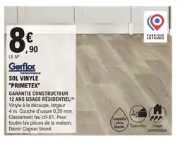 E.Leclerc Brico GERFLOR Sol vinyle primetex offre
