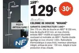 E.Leclerc Brico Colonne de douche mihané offre