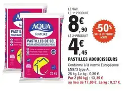 E.Leclerc Brico Pastilles adoucisseurs offre