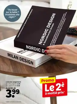 Wibra Livre de rangement offre