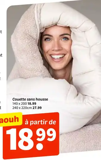 Wibra Couette sans housse offre